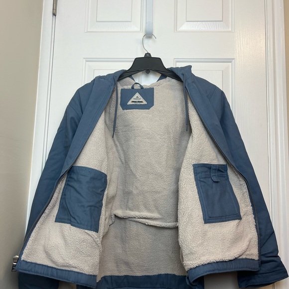 NWT Ridgecut Women's Sherpa-Lined Duck Hooded Jacket - Picture 9 of 11